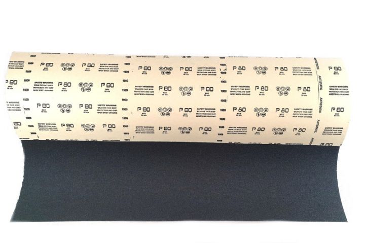 Feuille abrasive pour ponceuse de parquet 